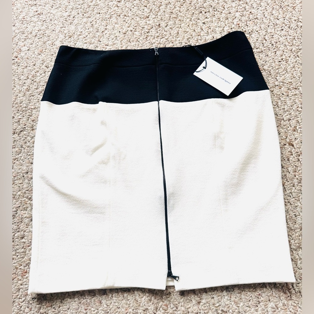 NWT Narciso Rodriguez colorblock print skirt - Picture 2 of 3